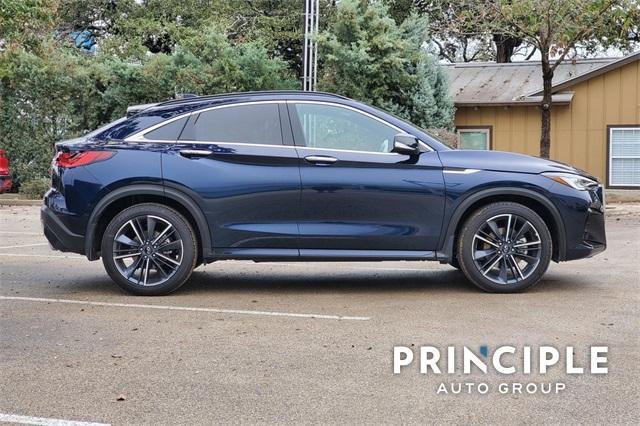 used 2025 INFINITI QX55 car, priced at $43,306