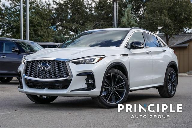 new 2025 INFINITI QX55 car, priced at $55,828