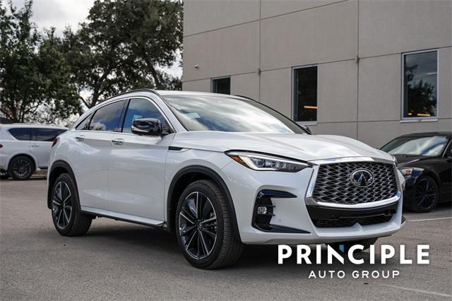 new 2025 INFINITI QX55 car, priced at $55,828