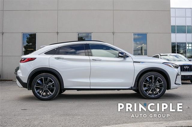 new 2025 INFINITI QX55 car, priced at $55,828