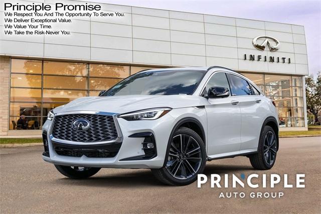 new 2025 INFINITI QX55 car, priced at $61,240