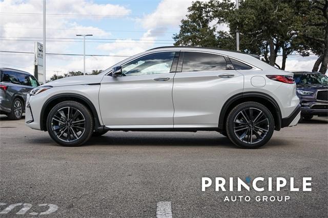 new 2025 INFINITI QX55 car, priced at $55,828