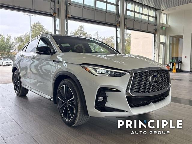 new 2025 INFINITI QX55 car, priced at $58,770