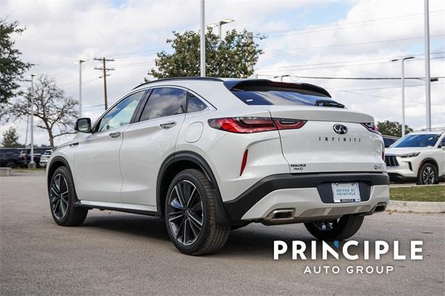 new 2025 INFINITI QX55 car, priced at $55,828