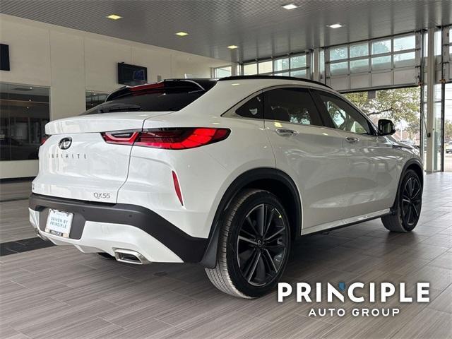 new 2025 INFINITI QX55 car, priced at $58,770