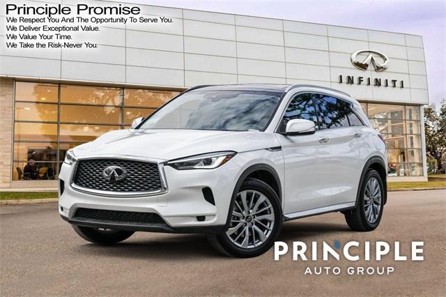 used 2025 INFINITI QX50 car, priced at $41,705