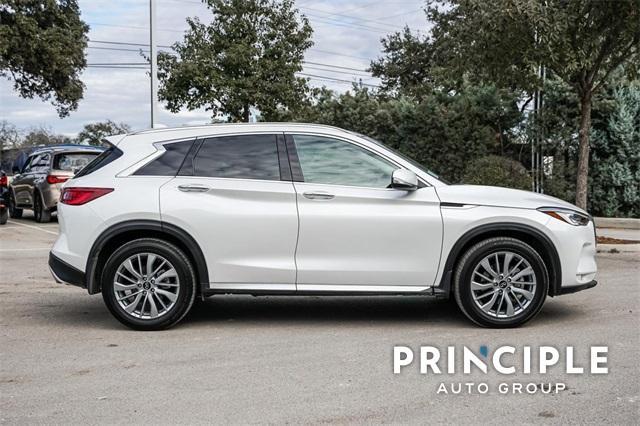 used 2025 INFINITI QX50 car, priced at $39,600