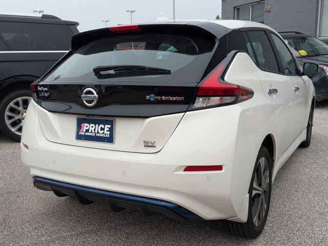 used 2020 Nissan Leaf car, priced at $13,744