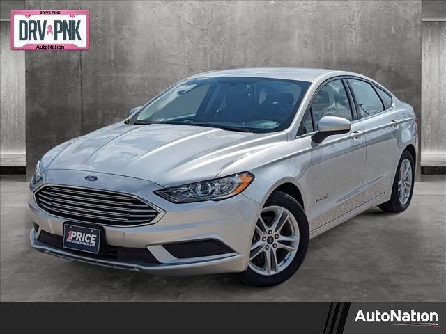 used 2018 Ford Fusion Hybrid car, priced at $14,695
