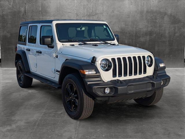 used 2022 Jeep Wrangler Unlimited car, priced at $32,995