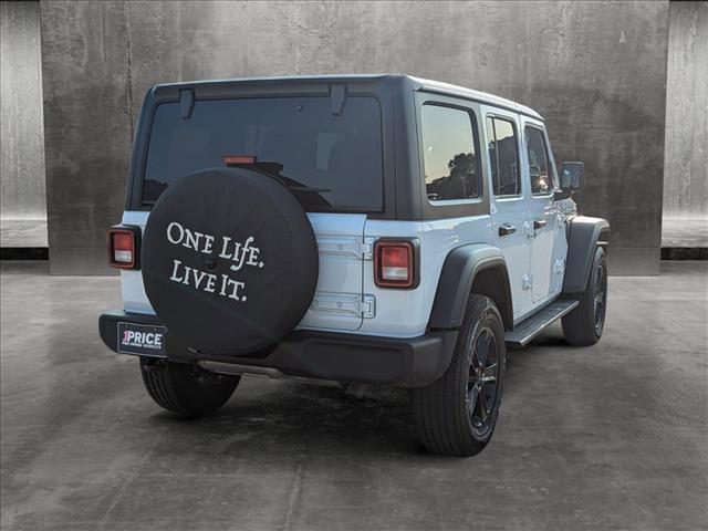 used 2022 Jeep Wrangler Unlimited car, priced at $32,995