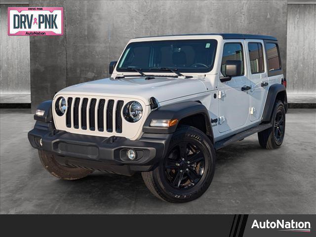 used 2022 Jeep Wrangler Unlimited car, priced at $32,995