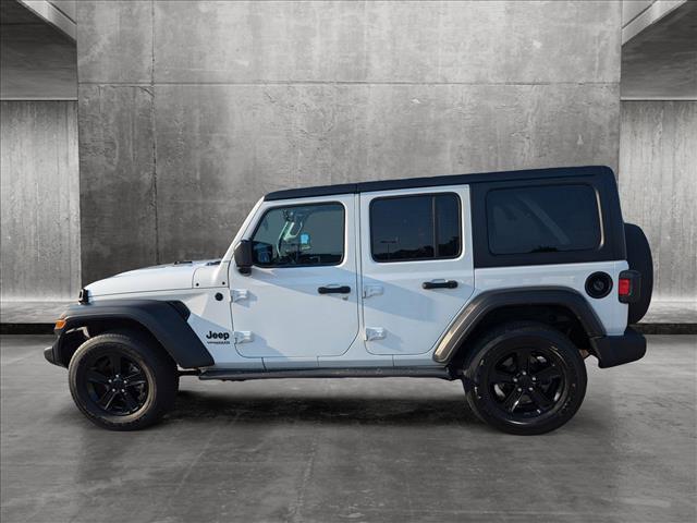 used 2022 Jeep Wrangler Unlimited car, priced at $32,995