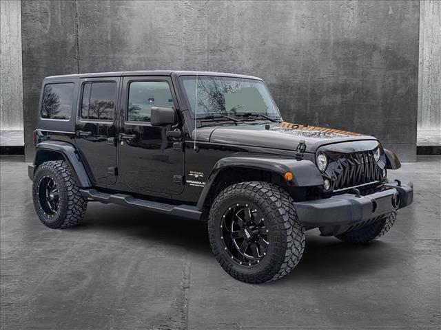 used 2017 Jeep Wrangler Unlimited car, priced at $21,738