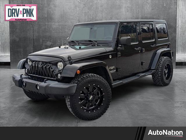 used 2017 Jeep Wrangler Unlimited car, priced at $21,738