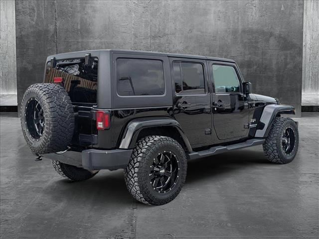 used 2017 Jeep Wrangler Unlimited car, priced at $21,738