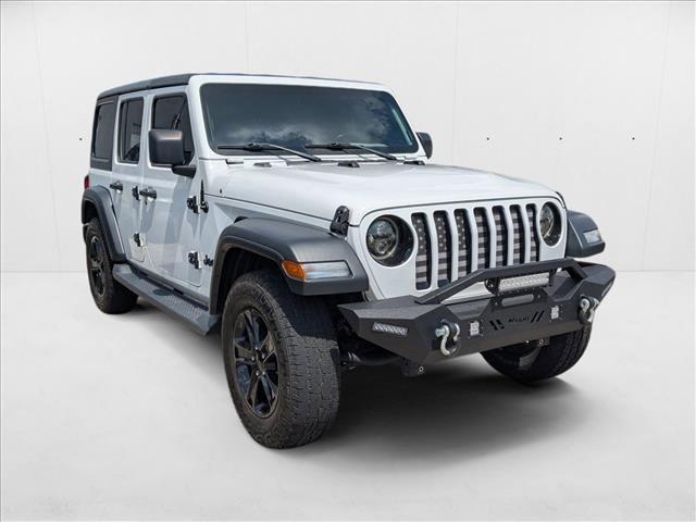 used 2020 Jeep Wrangler Unlimited car, priced at $24,515