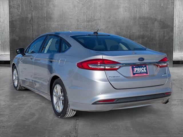 used 2018 Ford Fusion car, priced at $10,500