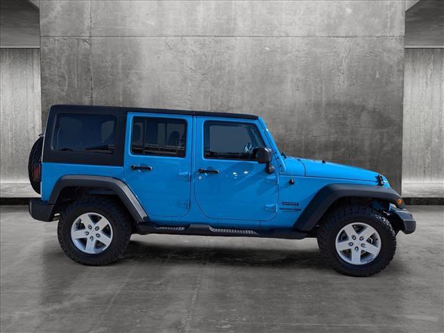 used 2018 Jeep Wrangler JK Unlimited car, priced at $22,995