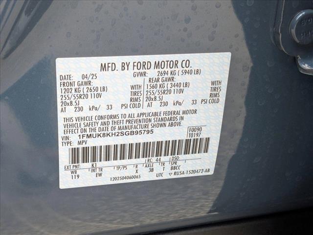 new 2025 Ford Explorer car, priced at $47,108