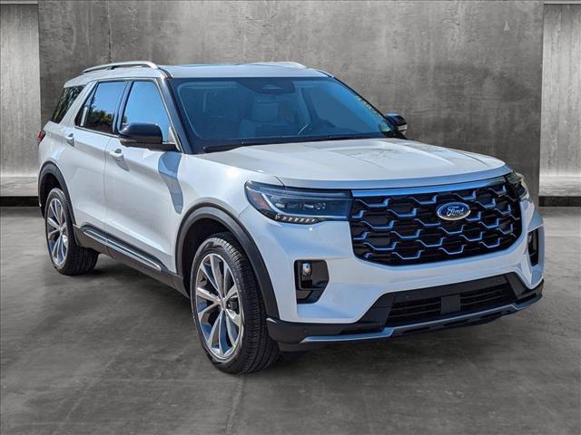 new 2025 Ford Explorer car, priced at $57,711