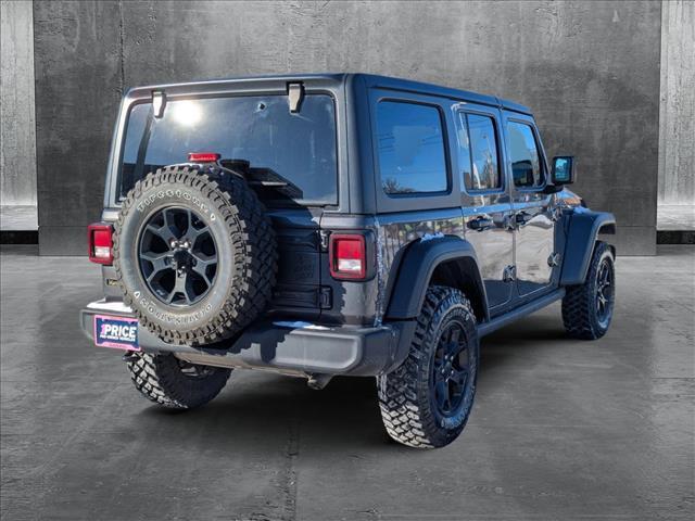 used 2021 Jeep Wrangler car, priced at $25,998