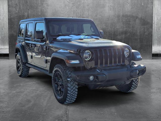 used 2021 Jeep Wrangler car, priced at $25,998