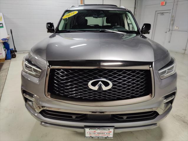 used 2021 INFINITI QX80 car, priced at $41,995