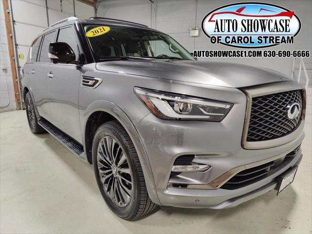 used 2021 INFINITI QX80 car, priced at $39,995