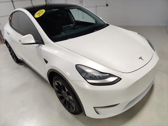 used 2021 Tesla Model Y car, priced at $20,999