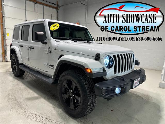 used 2021 Jeep Wrangler Unlimited car, priced at $35,975