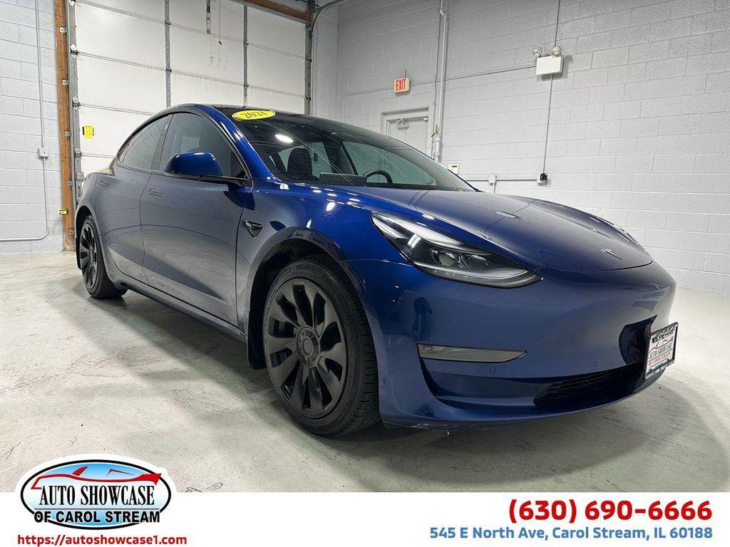 used 2021 Tesla Model 3 car, priced at $19,500