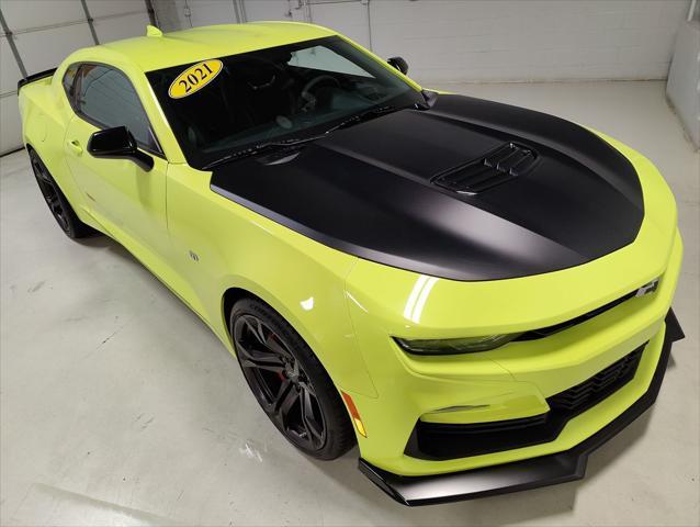 used 2021 Chevrolet Camaro car, priced at $48,995