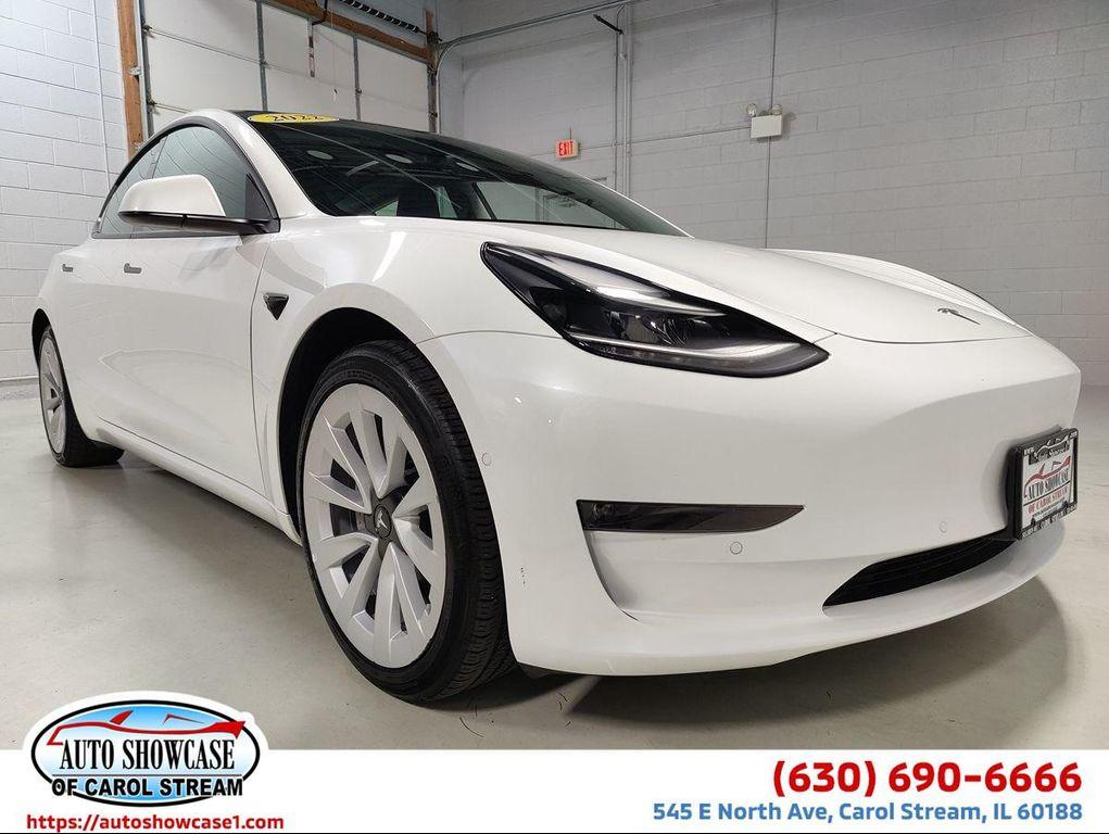 used 2022 Tesla Model 3 car, priced at $26,105