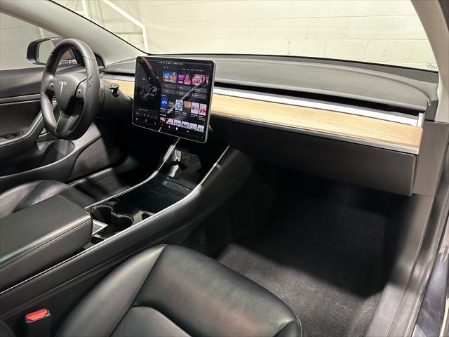 used 2019 Tesla Model 3 car, priced at $18,500