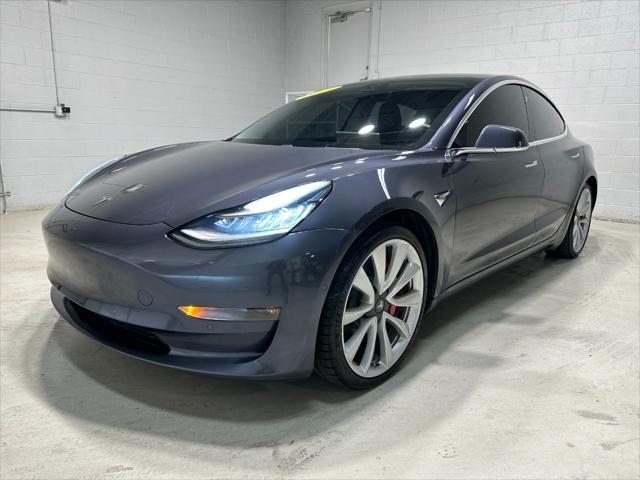 used 2019 Tesla Model 3 car, priced at $18,500