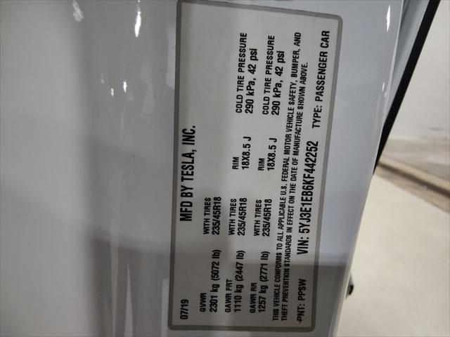 used 2019 Tesla Model 3 car, priced at $16,995