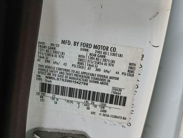 used 2022 Ford Transit Connect car, priced at $32,995