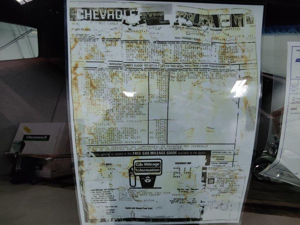 used 1987 Chevrolet Monte Carlo car, priced at $43,995