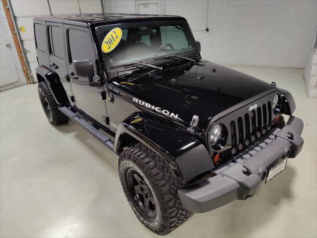 used 2012 Jeep Wrangler Unlimited car, priced at $18,995