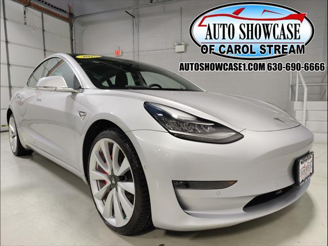 used 2018 Tesla Model 3 car, priced at $20,999