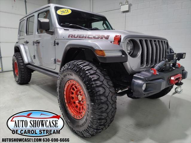 used 2021 Jeep Wrangler Unlimited car, priced at $45,995