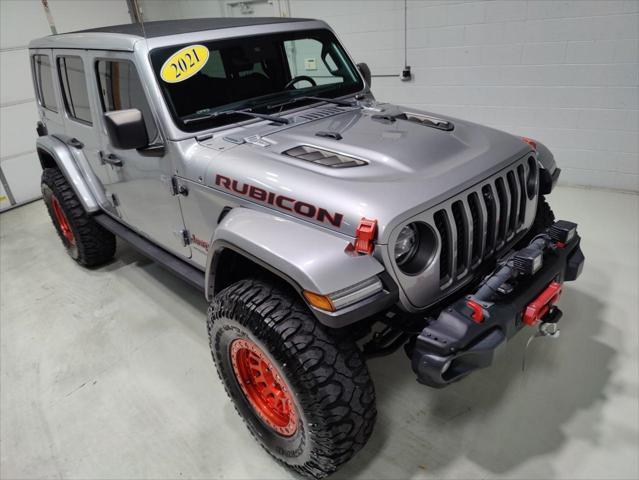 used 2021 Jeep Wrangler Unlimited car, priced at $45,995