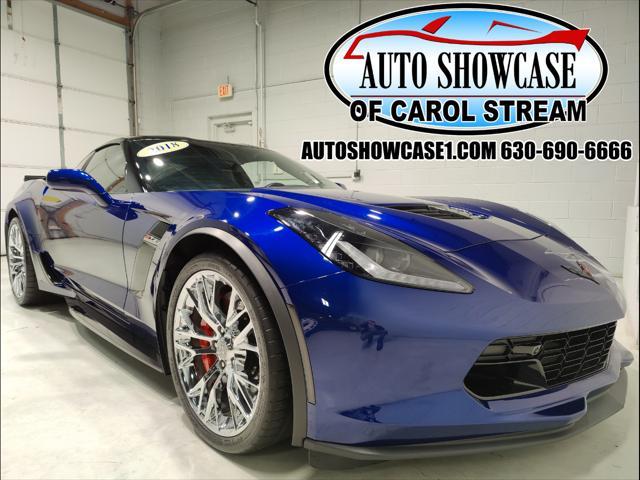 used 2018 Chevrolet Corvette car, priced at $77,977