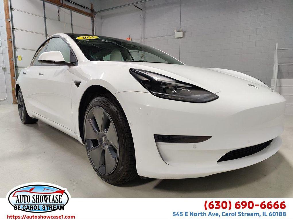used 2021 Tesla Model 3 car, priced at $19,775