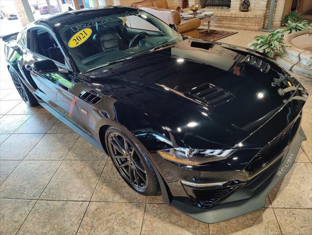 used 2021 Ford Mustang car, priced at $56,995