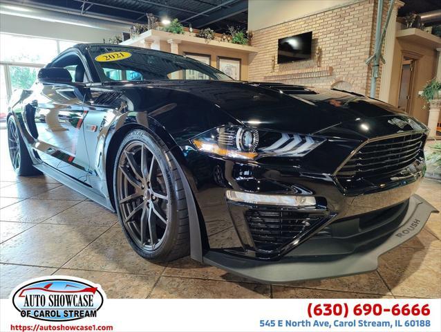 used 2021 Ford Mustang car, priced at $56,995