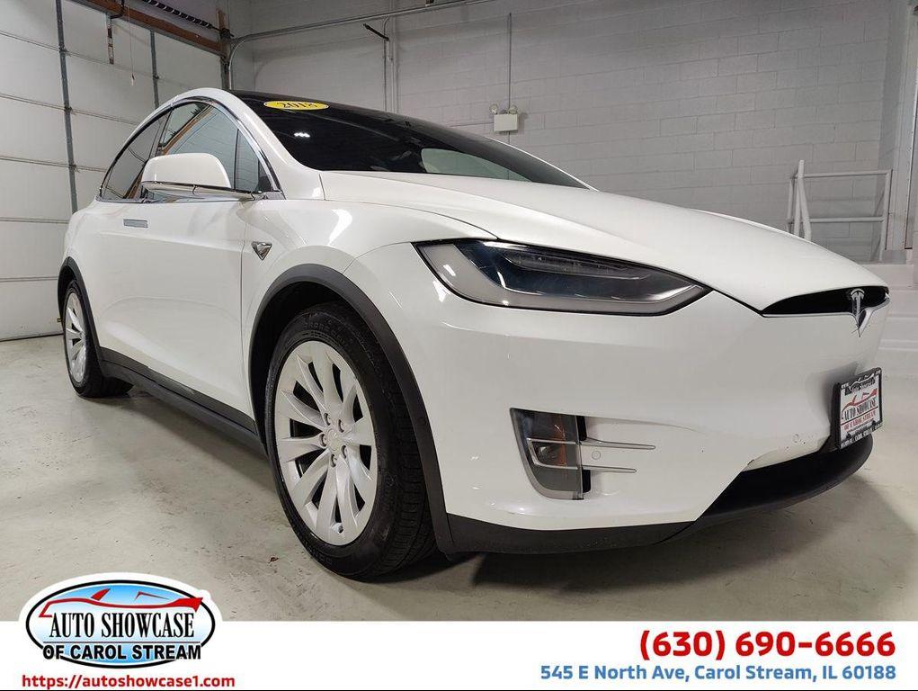 used 2018 Tesla Model X car, priced at $17,995