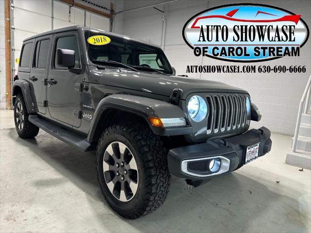 used 2018 Jeep Wrangler Unlimited car, priced at $26,995