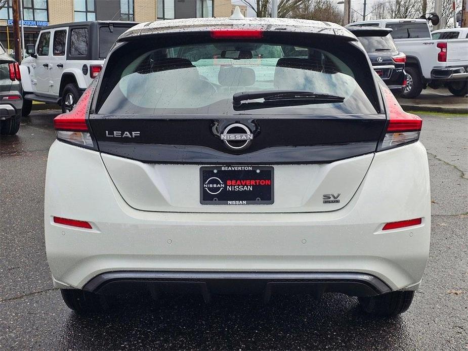 new 2024 Nissan Leaf car, priced at $37,110